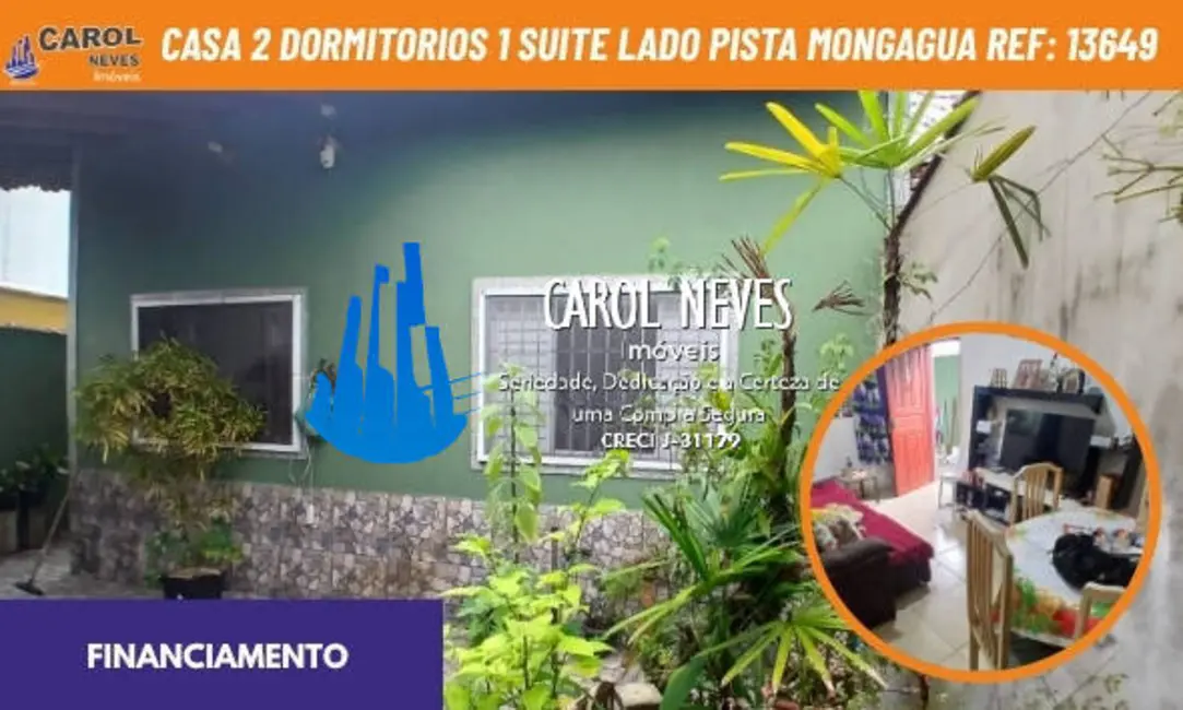 Foto 1 de Casa com 2 quartos à venda, 88m2 em Mongagua - SP