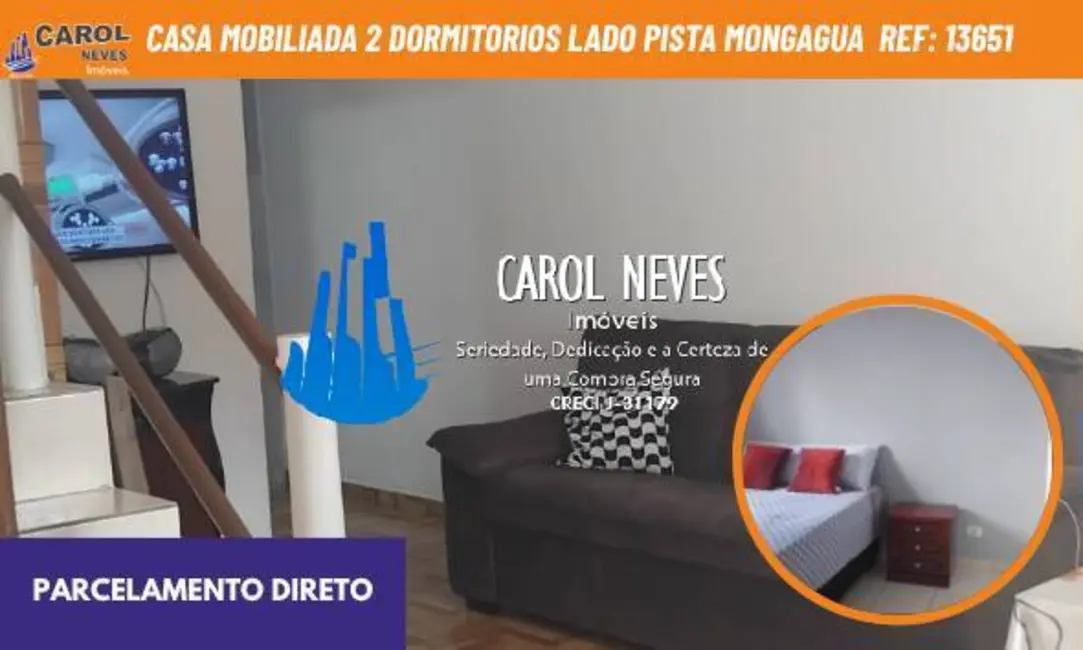 Foto 1 de Casa com 2 quartos à venda em Mongagua - SP