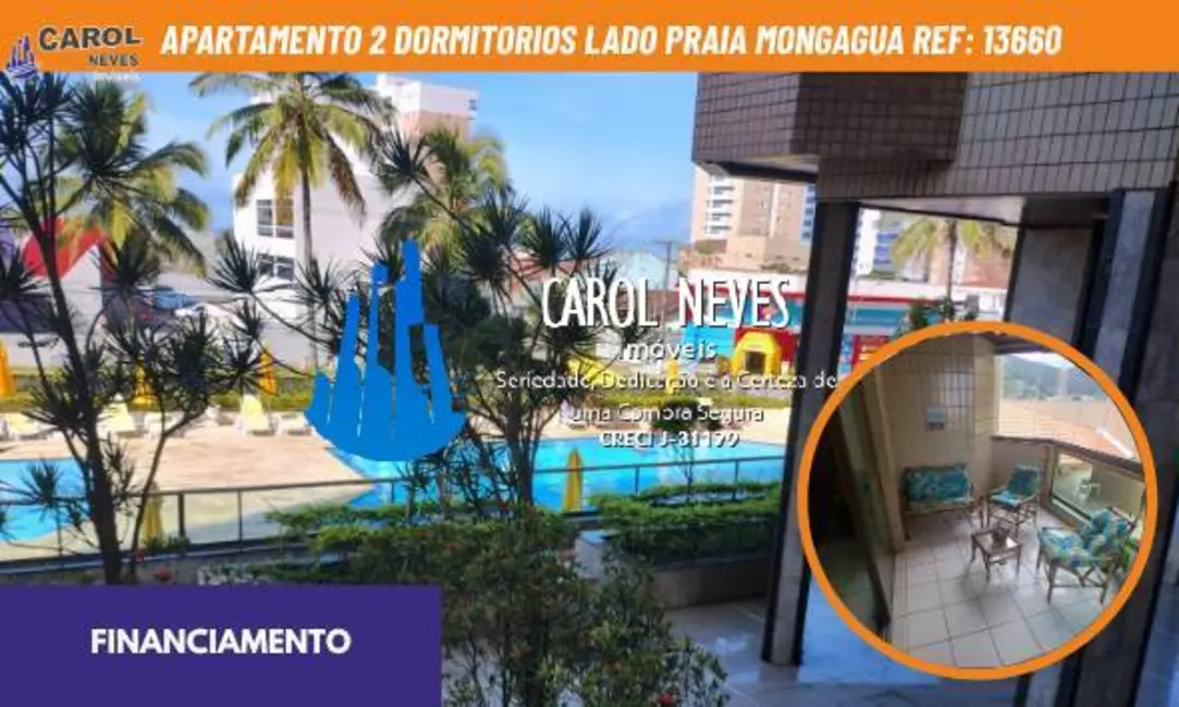 Foto 1 de Apartamento com 2 quartos à venda, 144m2 em Mongagua - SP