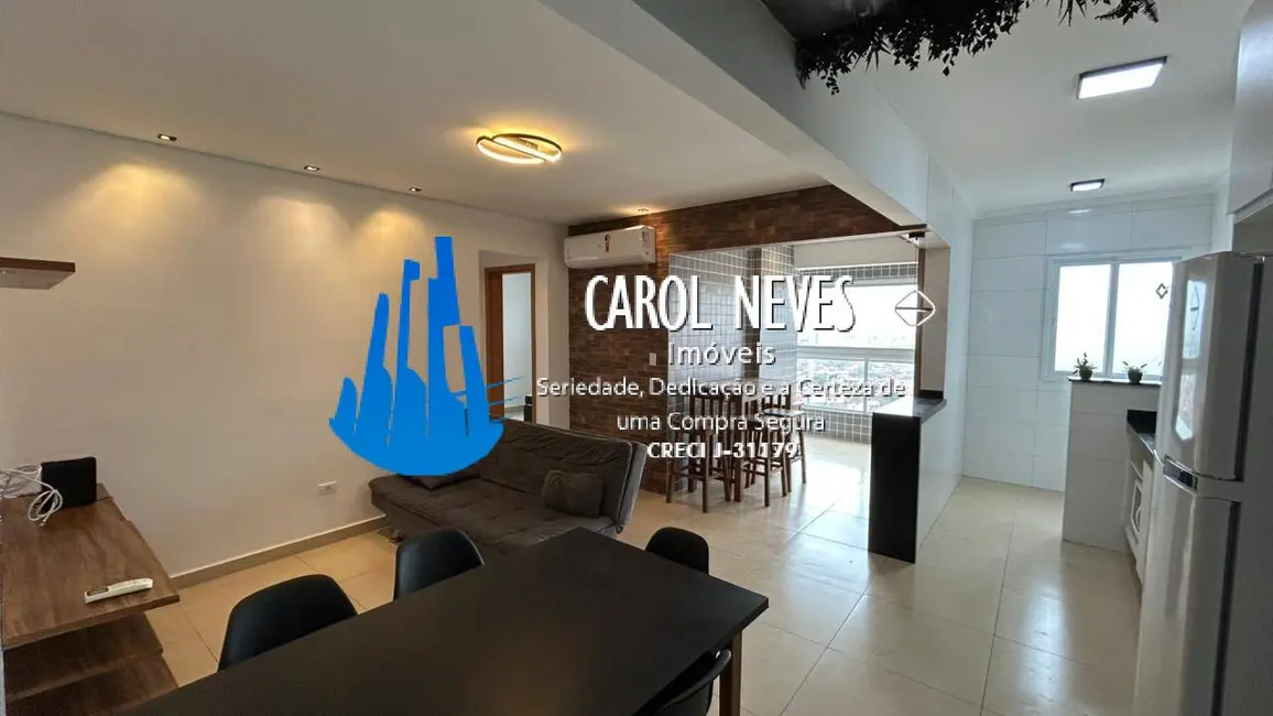 Foto 4 de Apartamento com 2 quartos à venda, 64m2 em Maracanã, Praia Grande - SP