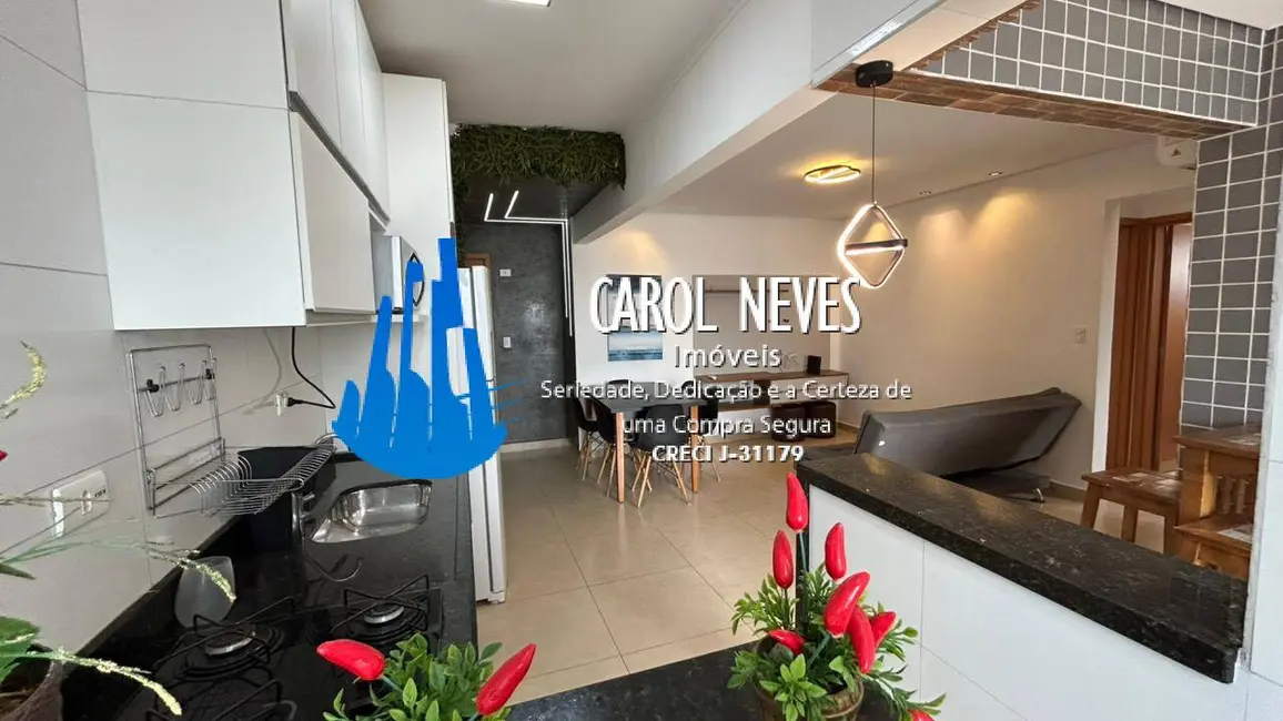 Foto 8 de Apartamento com 2 quartos à venda, 64m2 em Maracanã, Praia Grande - SP