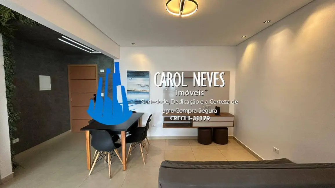 Foto 2 de Apartamento com 2 quartos à venda, 64m2 em Maracanã, Praia Grande - SP