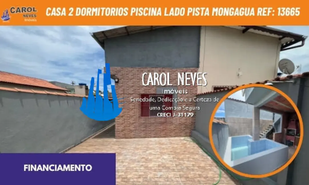 Foto 1 de Casa com 2 quartos à venda, 90m2 em Mongagua - SP