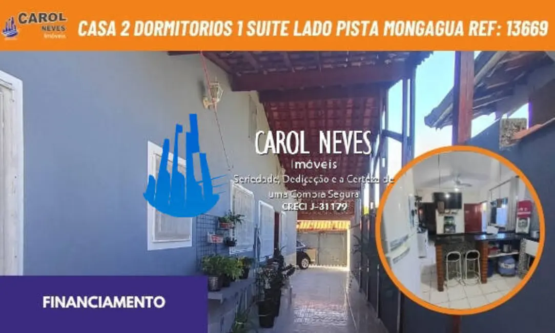 Foto 1 de Casa com 2 quartos à venda, 104m2 em Mongagua - SP