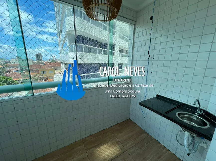 Foto 4 de Apartamento com 1 quarto à venda, 41m2 em Caiçara, Praia Grande - SP