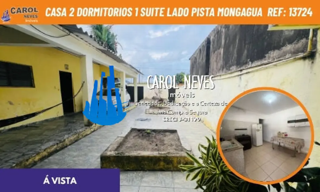 Foto 1 de Casa com 2 quartos à venda, 290m2 em Mongagua - SP