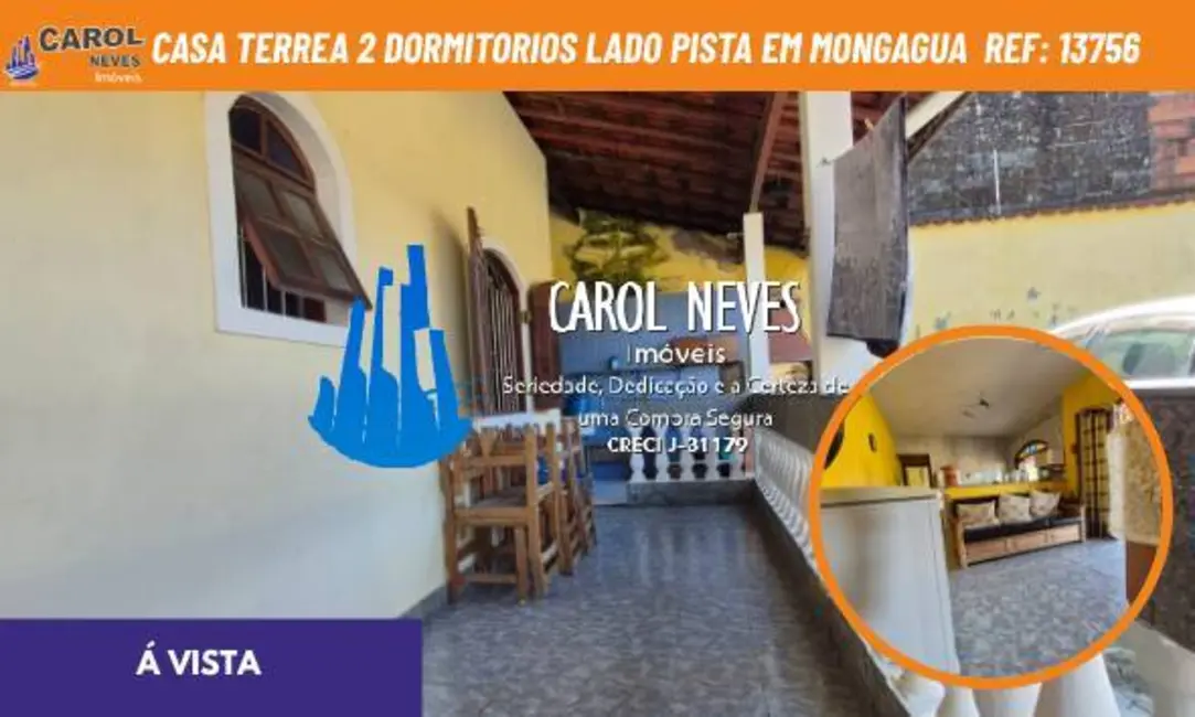 Foto 1 de Casa com 2 quartos à venda, 79m2 em Mongagua - SP