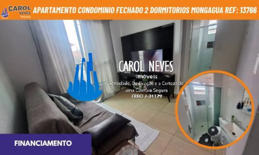Apartamento com 2 quartos à venda, 45m2 em Mongagua - SP - imagem 1 Foto 1 de Apartamento com 2 quartos à venda, 45m2 em Mongagua - SP