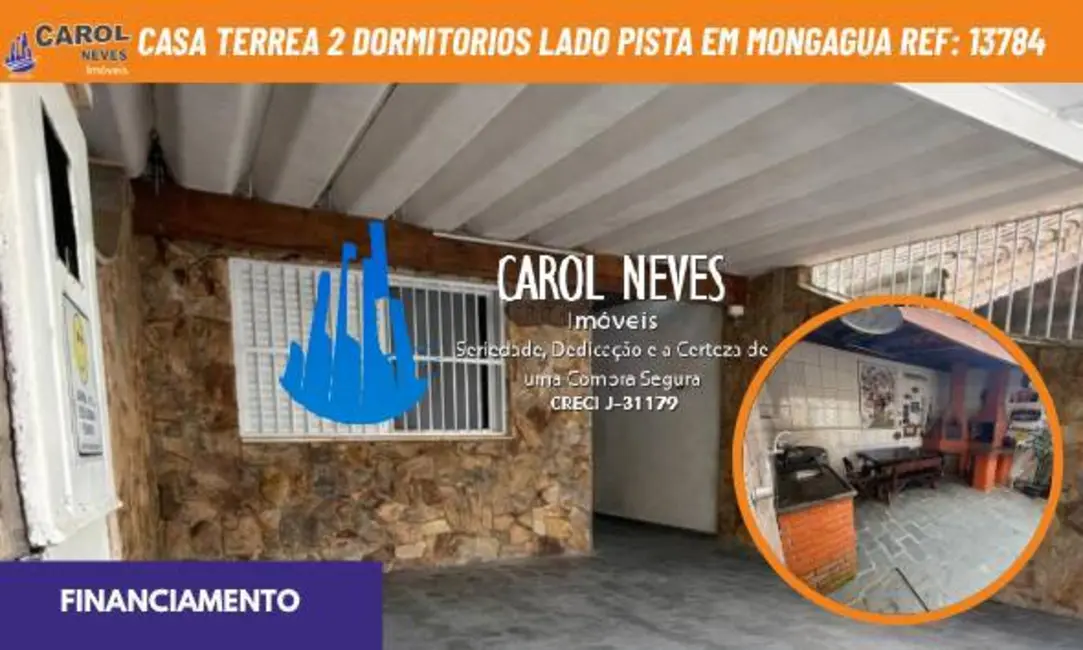 Foto 1 de Casa com 2 quartos à venda, 60m2 em Mongagua - SP