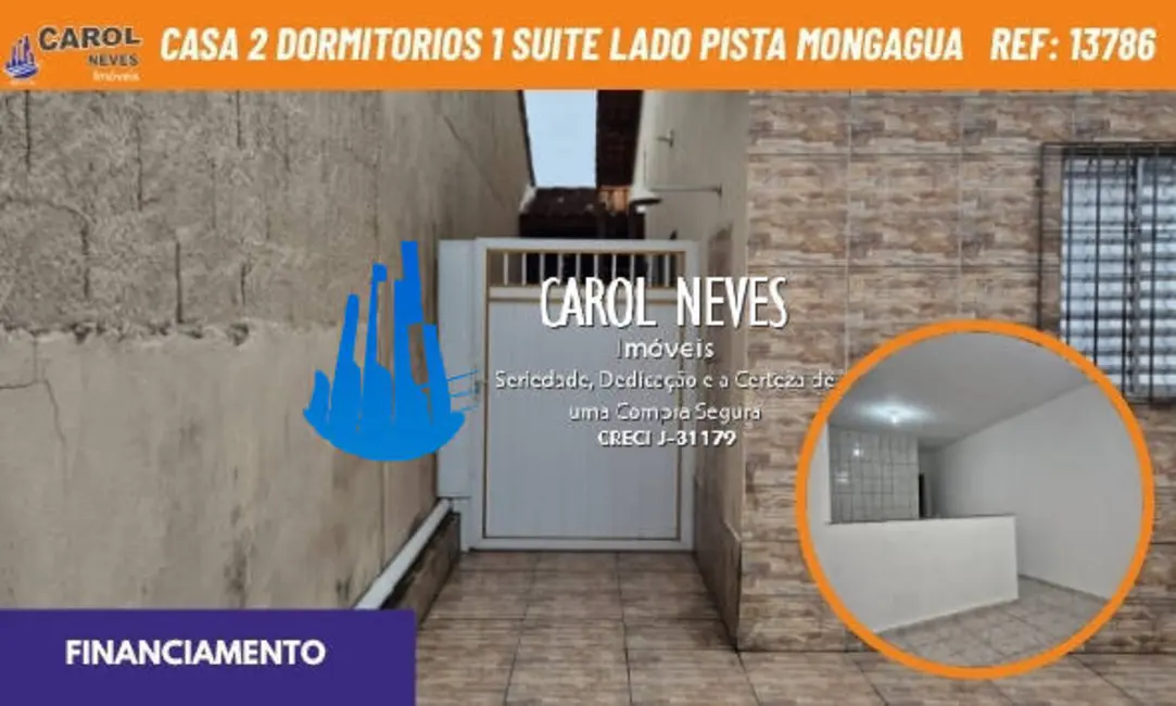Foto 1 de Casa com 2 quartos à venda, 64m2 em Mongagua - SP
