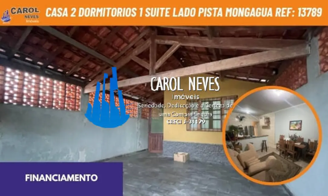 Foto 1 de Casa com 2 quartos à venda, 90m2 em Agenor de Campos, Mongagua - SP