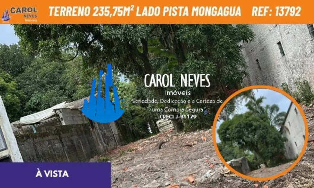 Terreno / Lote à venda, 236m2 em Mongagua - SP - imagem 1 Foto 1 de Terreno / Lote à venda, 236m2 em Mongagua - SP