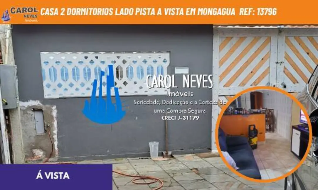 Casa com 2 quartos à venda, 110m2 em Agenor de Campos, Mongagua - SP - imagem 1 Foto 1 de Casa com 2 quartos à venda, 110m2 em Agenor de Campos, Mongagua - SP