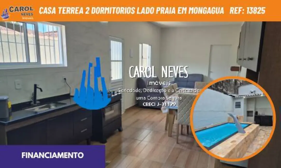 Foto 1 de Casa com 2 quartos à venda em Centro, Mongagua - SP