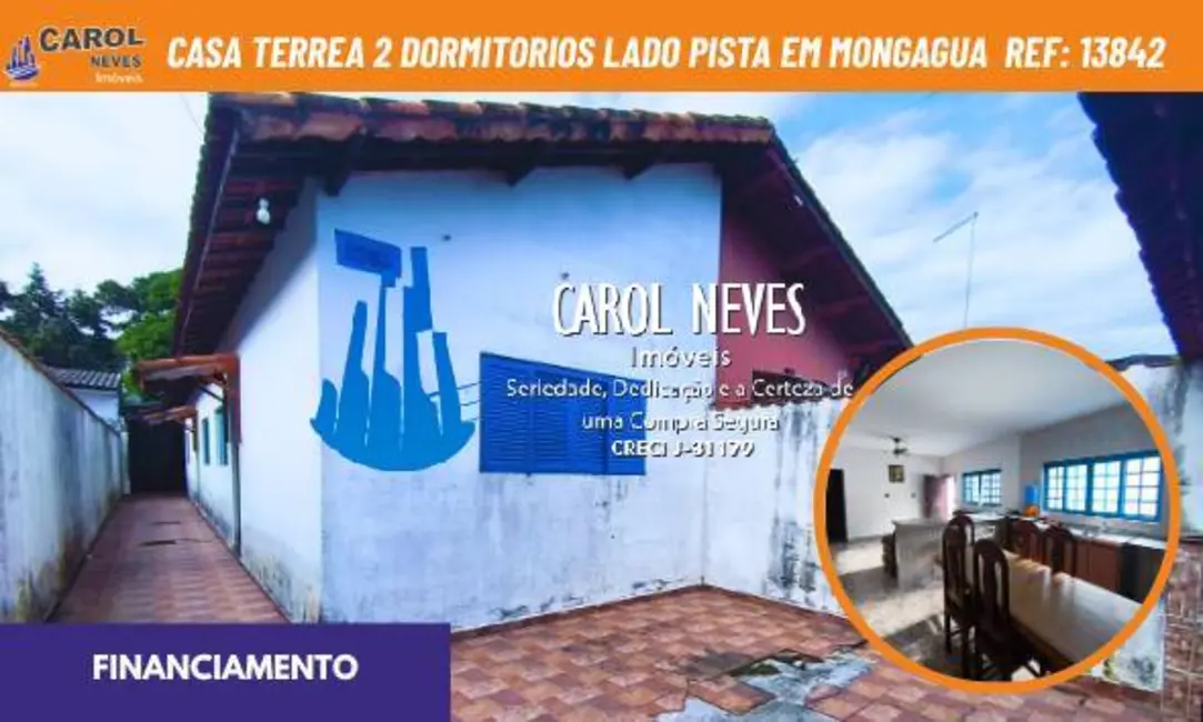 Foto 1 de Casa com 2 quartos à venda em Mongagua - SP