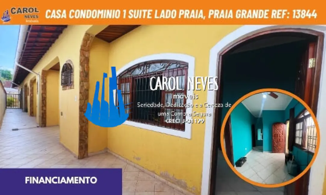 Casa com 1 quarto à venda, 46m2 em Real, Praia Grande - SP - imagem 1 Foto 1 de Casa com 1 quarto à venda, 46m2 em Real, Praia Grande - SP