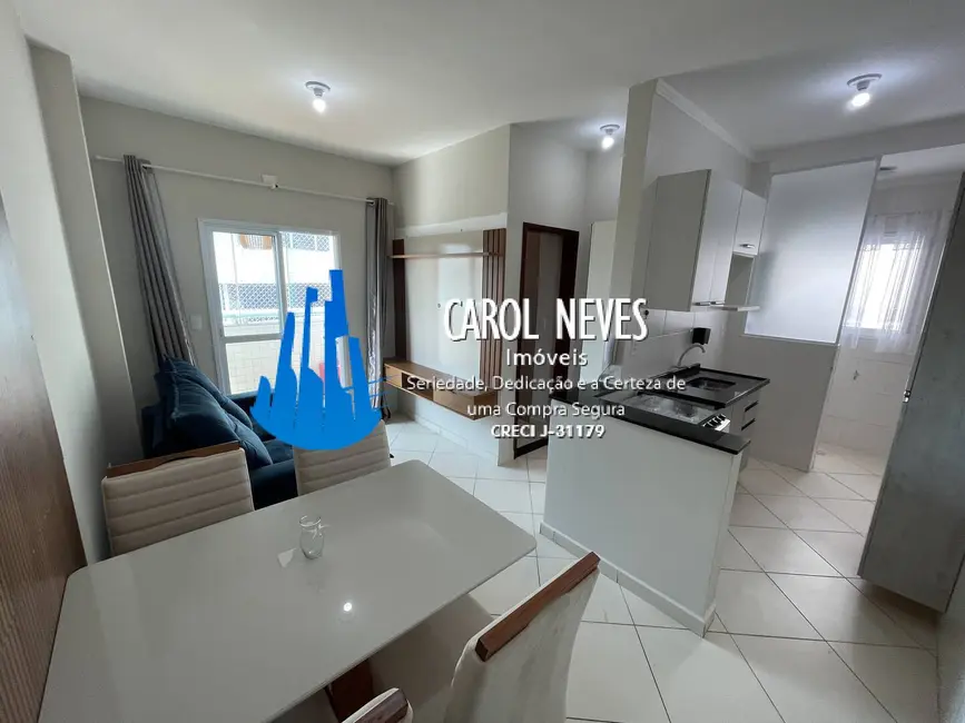 Foto 3 de Apartamento com 1 quarto à venda, 41m2 em Caiçara, Praia Grande - SP