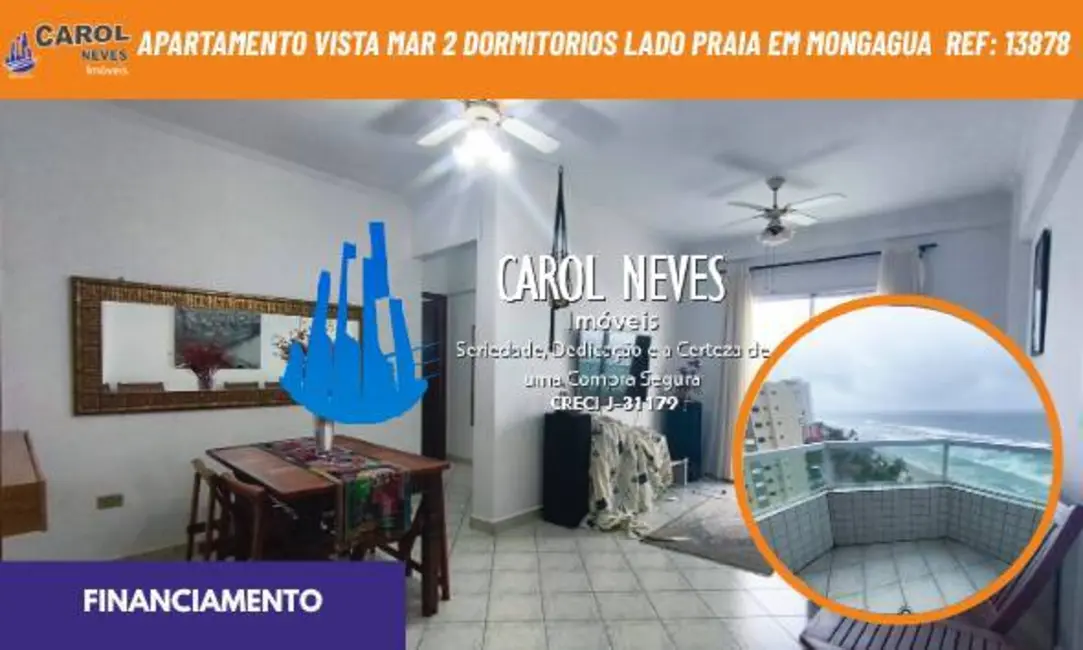 Foto 1 de Apartamento com 2 quartos à venda, 82m2 em Mongagua - SP