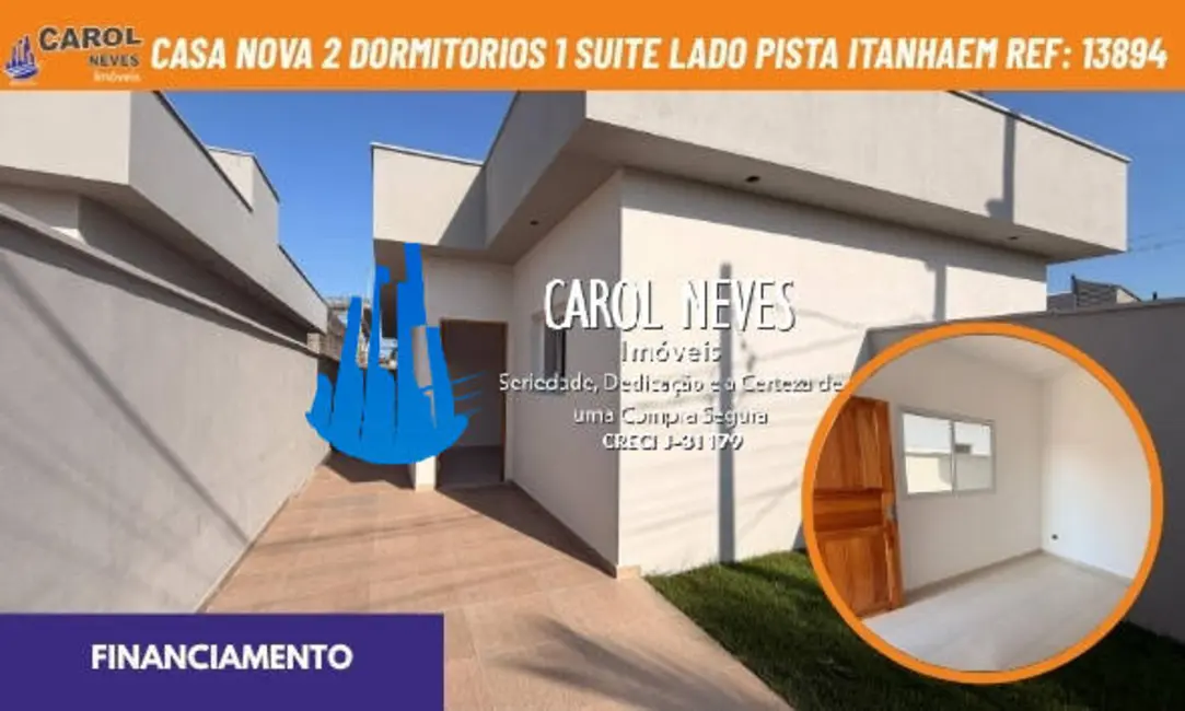Foto 1 de Casa com 2 quartos à venda, 125m2 em Itanhaem - SP