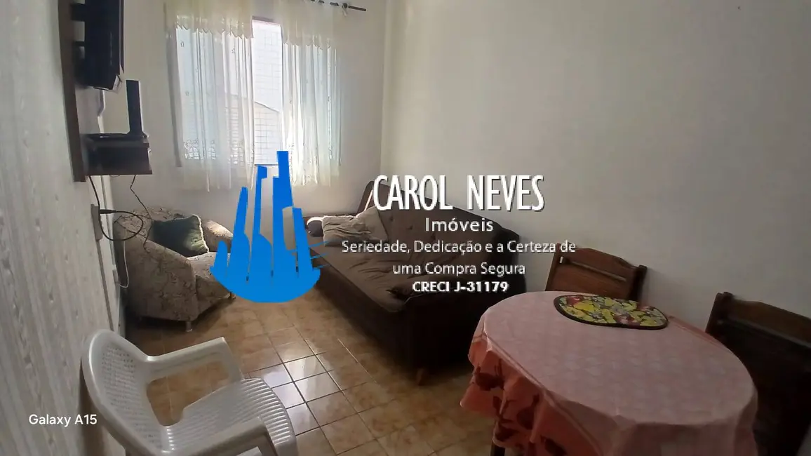 Foto 3 de Apartamento com 1 quarto à venda, 48m2 em Centro, Mongagua - SP