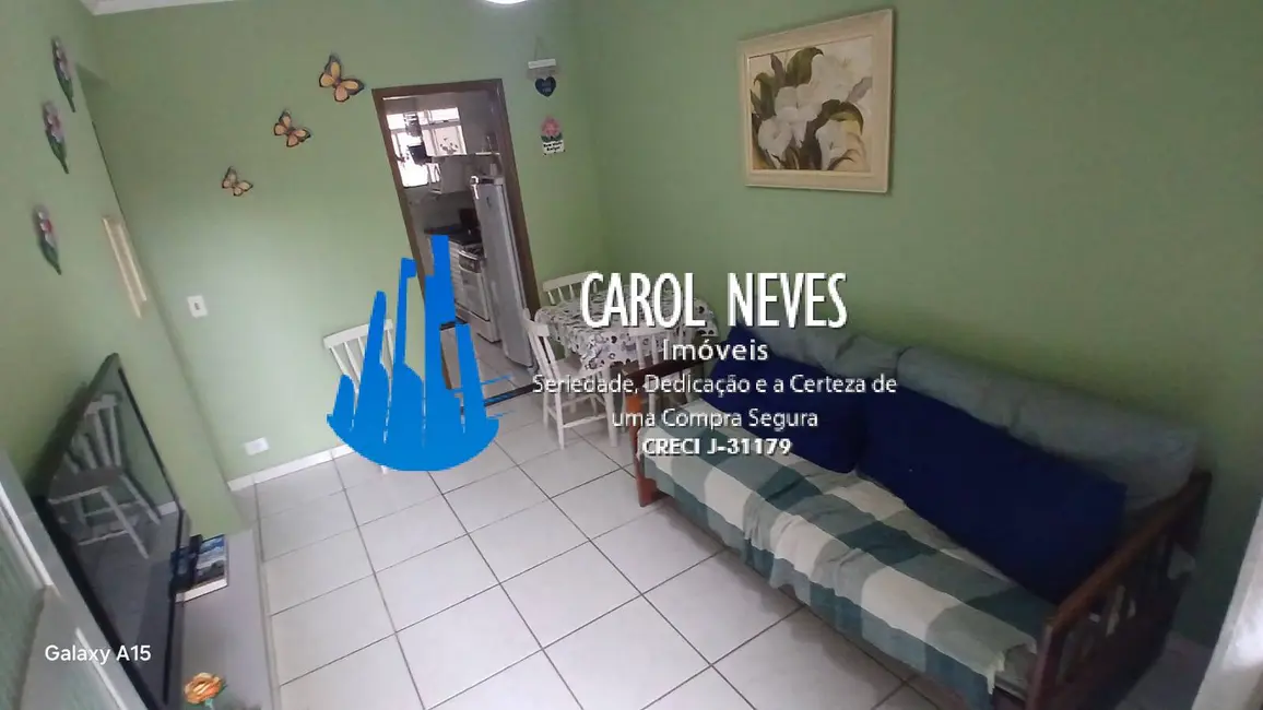 Foto 2 de Apartamento com 1 quarto à venda, 40m2 em Centro, Mongagua - SP