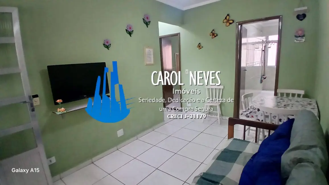 Foto 3 de Apartamento com 1 quarto à venda, 40m2 em Centro, Mongagua - SP