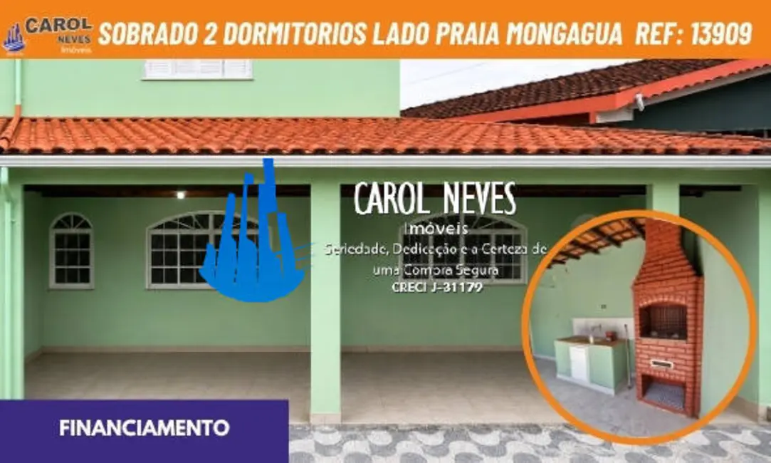 Foto 1 de Casa com 2 quartos à venda, 36m2 em Mongagua - SP