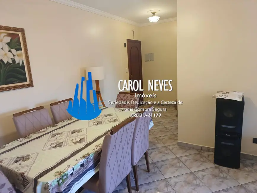 Foto 2 de Apartamento com 2 quartos à venda, 60m2 em Tupi, Praia Grande - SP