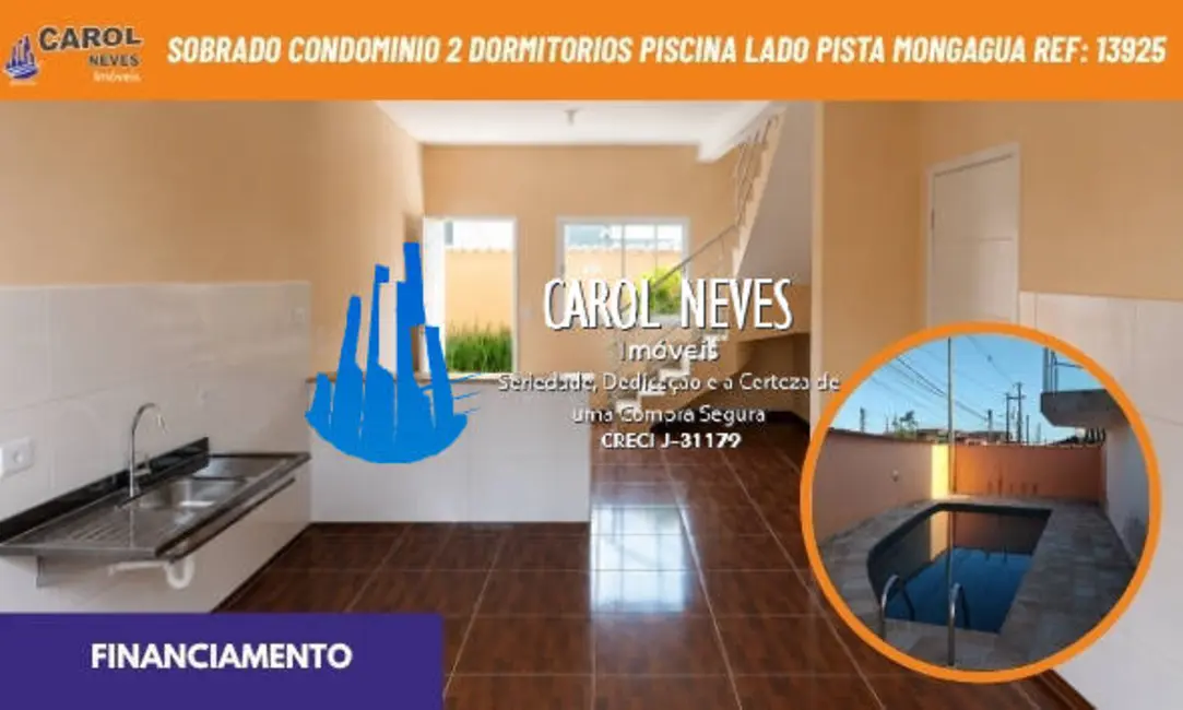 Foto 1 de Casa com 2 quartos à venda, 63m2 em Mongagua - SP