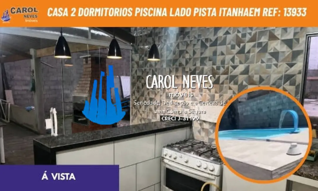 Foto 1 de Casa com 2 quartos à venda, 323m2 em Itanhaem - SP