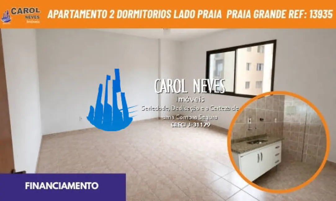 Apartamento com 2 quartos à venda em Flórida, Praia Grande - SP - imagem 1 Foto 1 de Apartamento com 2 quartos à venda em Flórida, Praia Grande - SP