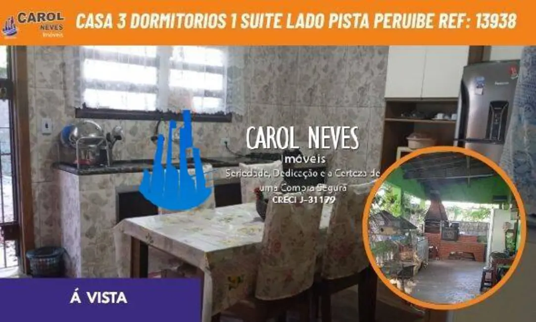 Casa com 3 quartos à venda, 126m2 em Peruibe - SP - imagem 1 Foto 1 de Casa com 3 quartos à venda, 126m2 em Peruibe - SP