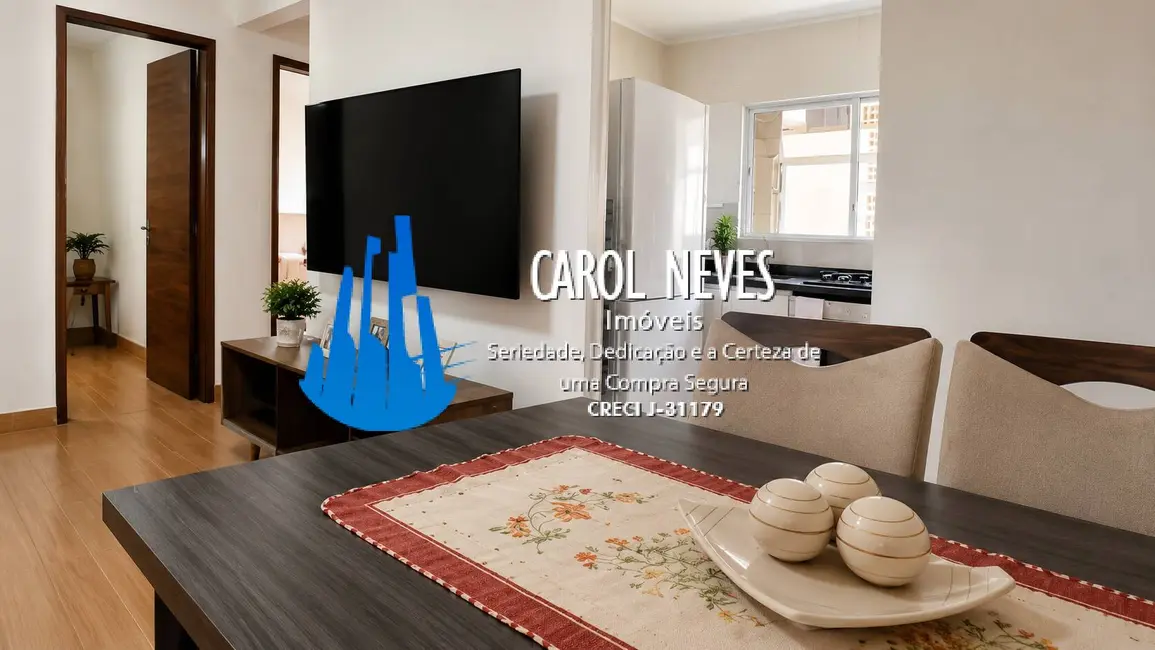 Foto 2 de Apartamento com 2 quartos à venda, 48m2 em Centro, Mongagua - SP