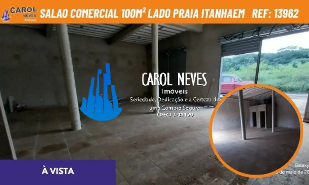 Foto 1 de Sala Comercial à venda, 100m2 em Itanhaem - SP