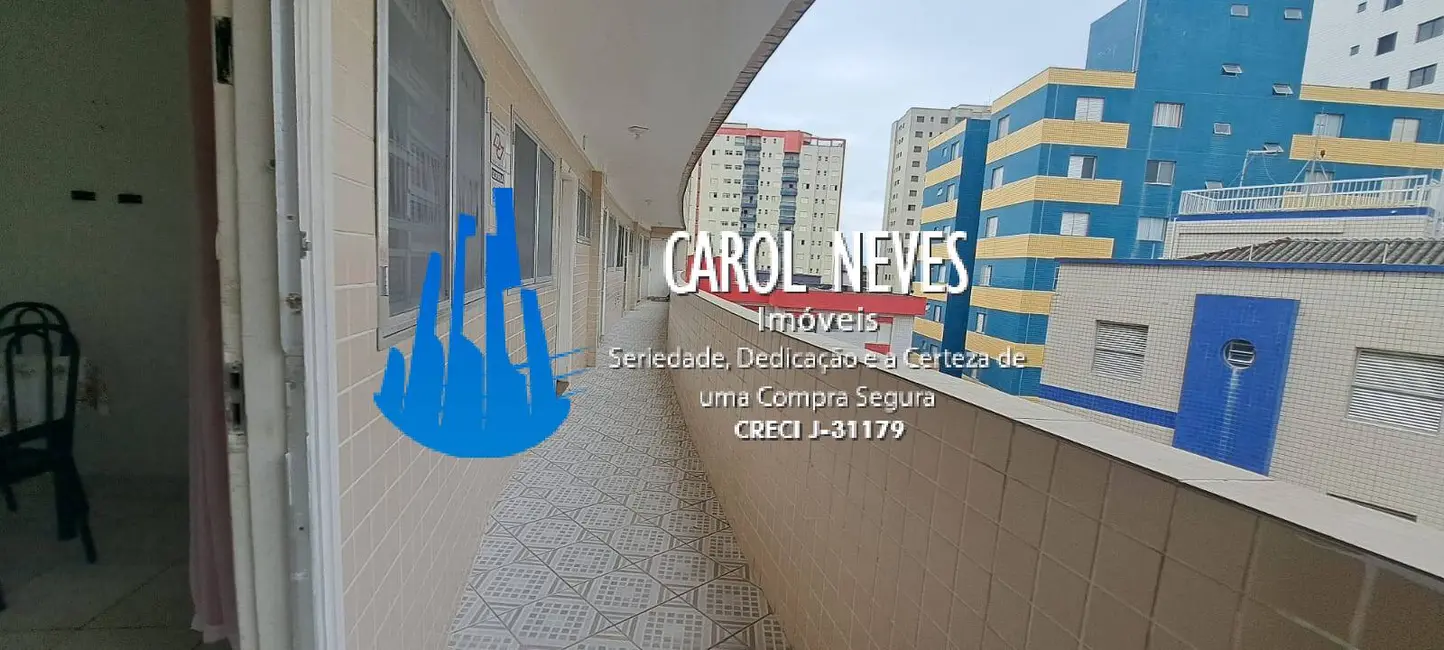 Foto 3 de Apartamento com 1 quarto à venda, 44m2 em Centro, Mongagua - SP
