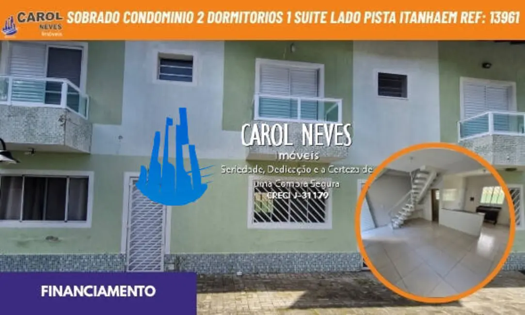 Foto 1 de Casa com 2 quartos à venda, 80m2 em Itanhaem - SP