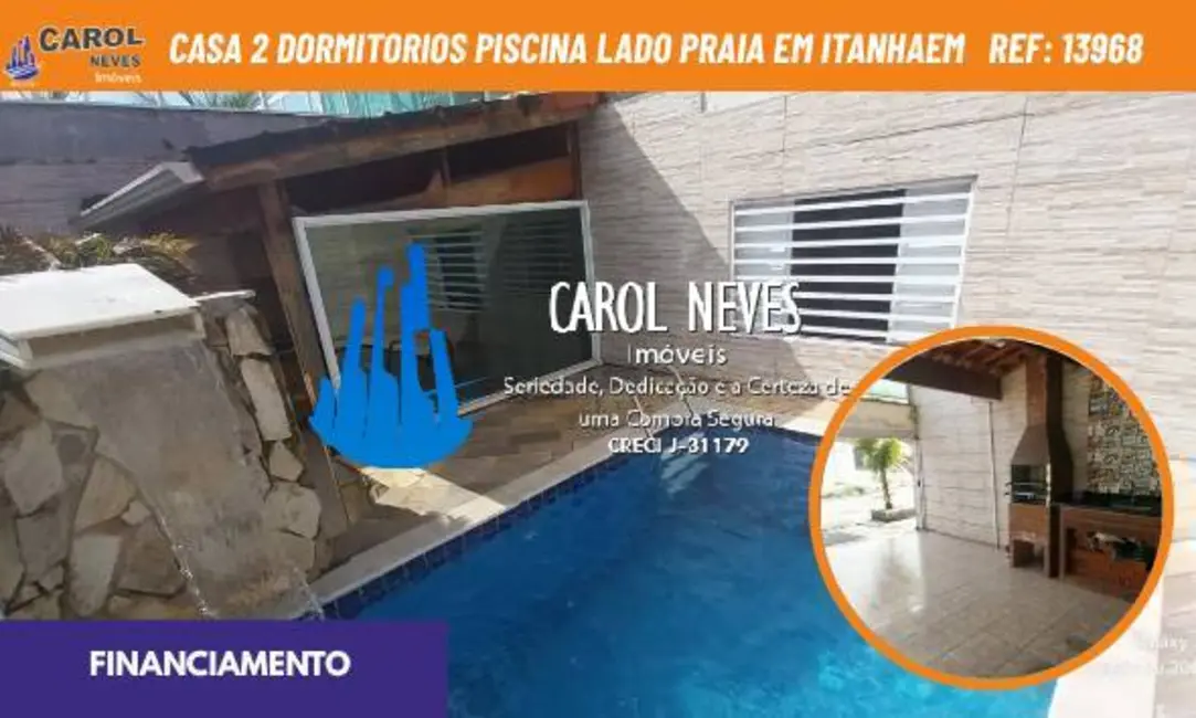 Foto 1 de Casa com 2 quartos à venda, 52m2 em Itanhaem - SP