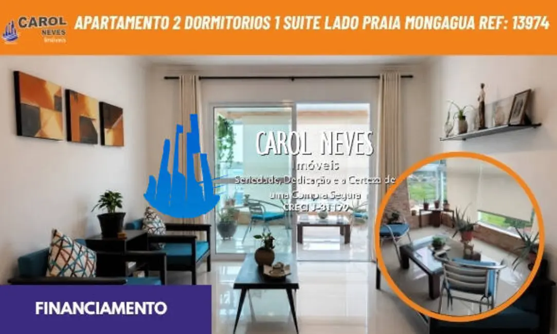 Foto 1 de Apartamento com 2 quartos à venda, 112m2 em Mongagua - SP