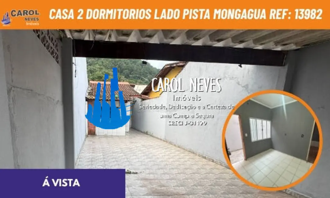 Foto 1 de Casa com 2 quartos à venda, 143m2 em Mongagua - SP