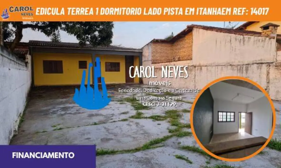 Foto 1 de Casa com 1 quarto à venda, 51m2 em Itanhaem - SP