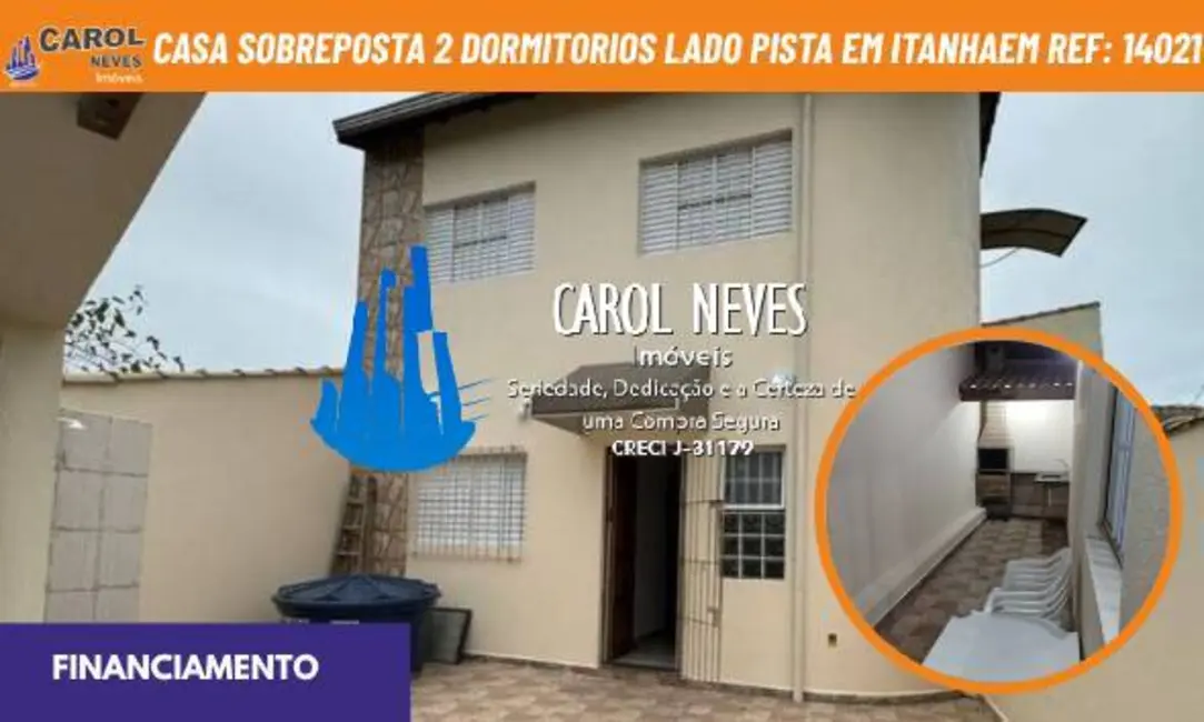 Foto 1 de Casa com 2 quartos à venda, 56m2 em Itanhaem - SP