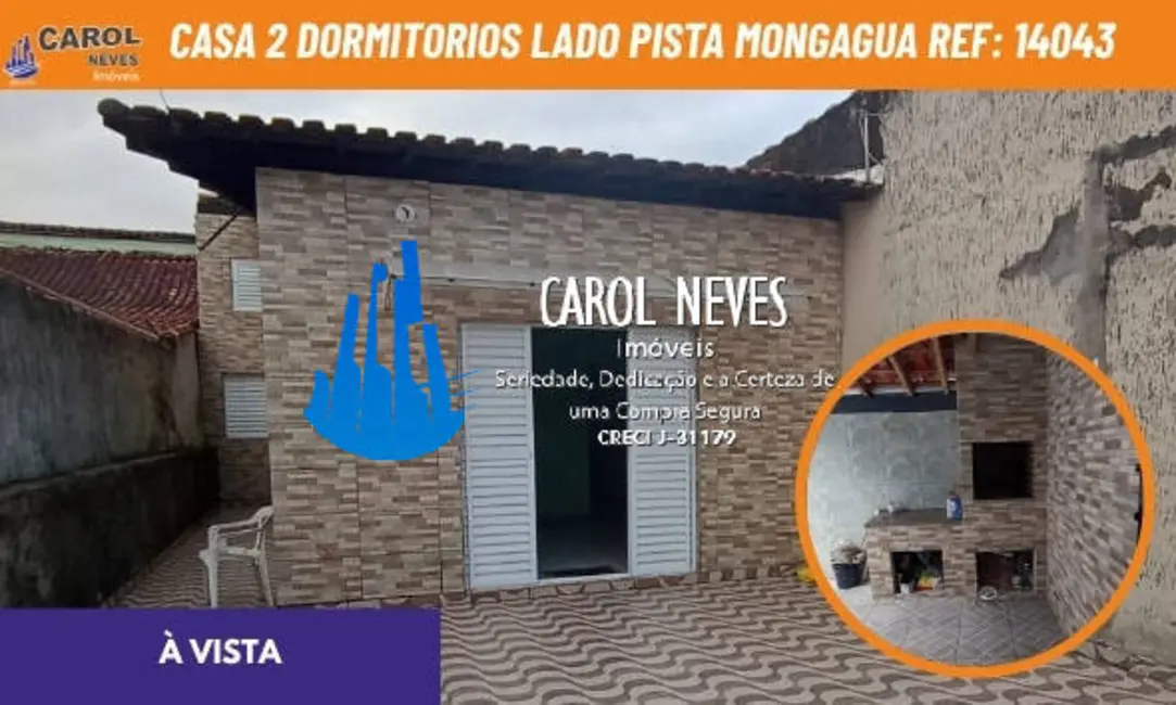 Foto 1 de Casa com 2 quartos à venda, 138m2 em Mongagua - SP