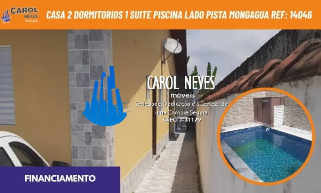 Foto 1 de Casa com 2 quartos à venda, 125m2 em Agenor de Campos, Mongagua - SP