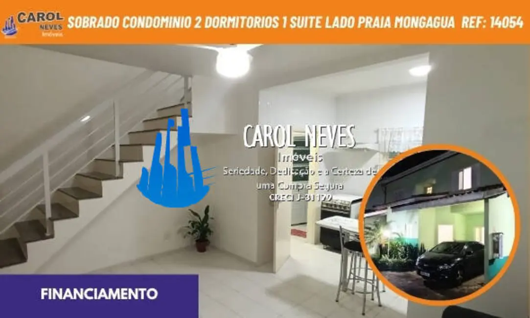 Foto 1 de Sobrado com 2 quartos à venda, 83m2 em Centro, Mongagua - SP