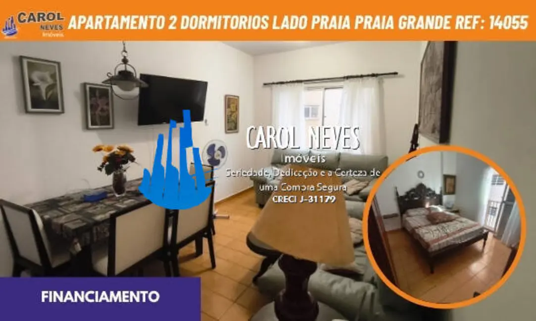 Apartamento com 2 quartos à venda, 75m2 em Flórida, Praia Grande - SP - imagem 1 Foto 1 de Apartamento com 2 quartos à venda, 75m2 em Flórida, Praia Grande - SP