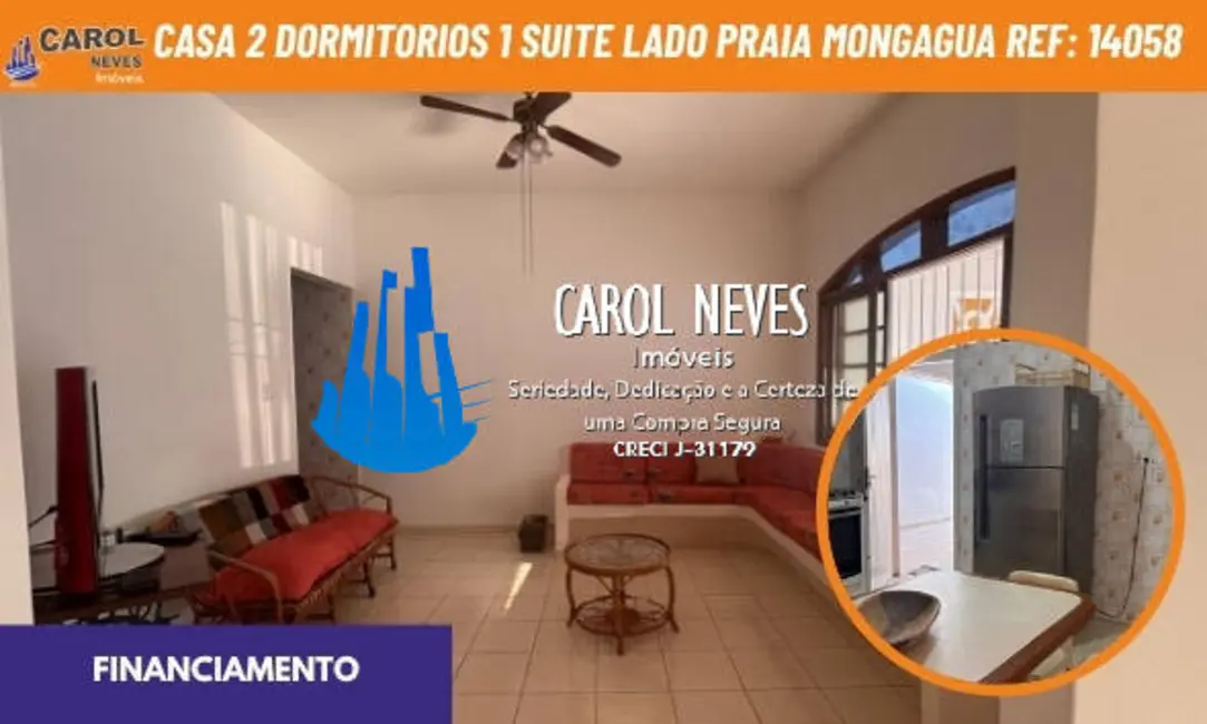 Foto 1 de Casa com 2 quartos à venda, 113m2 em Mongagua - SP