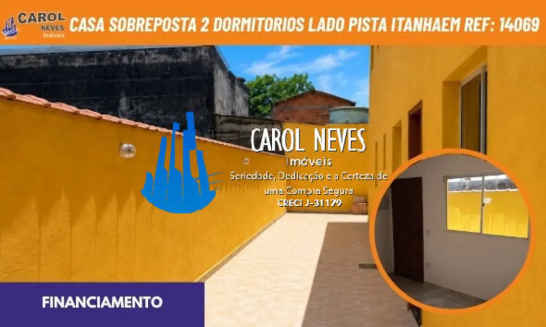 Foto 1 de Casa com 2 quartos à venda, 53m2 em Itanhaem - SP