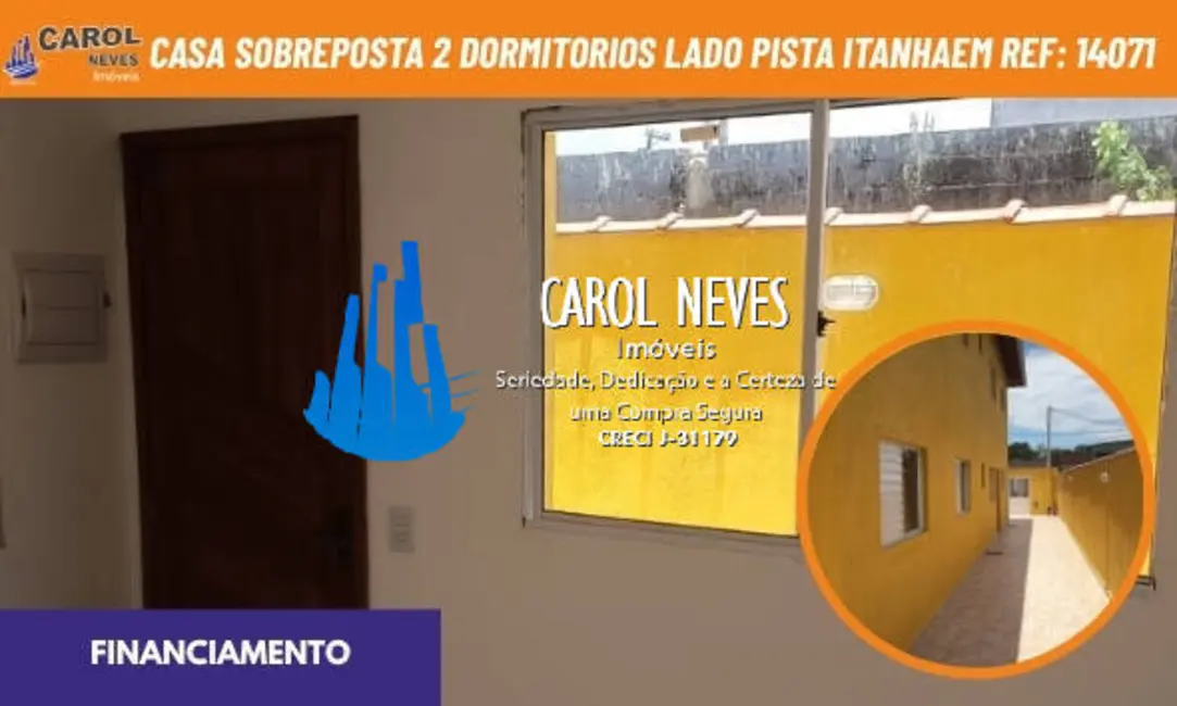 Foto 1 de Casa com 2 quartos à venda, 53m2 em Itanhaem - SP