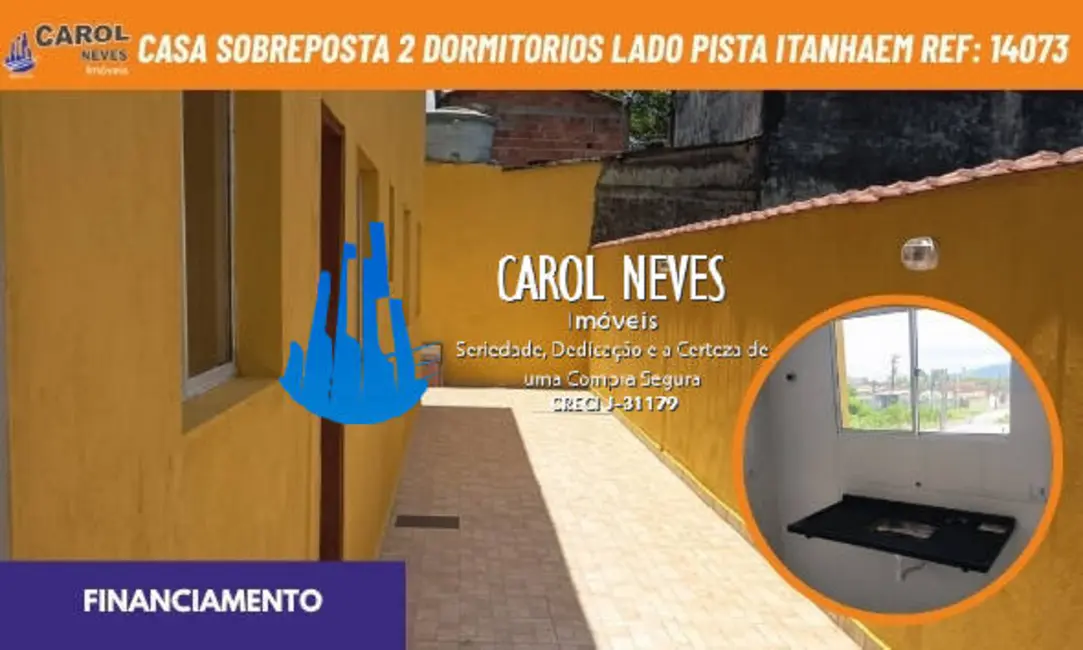 Foto 1 de Casa com 2 quartos à venda, 53m2 em Itanhaem - SP
