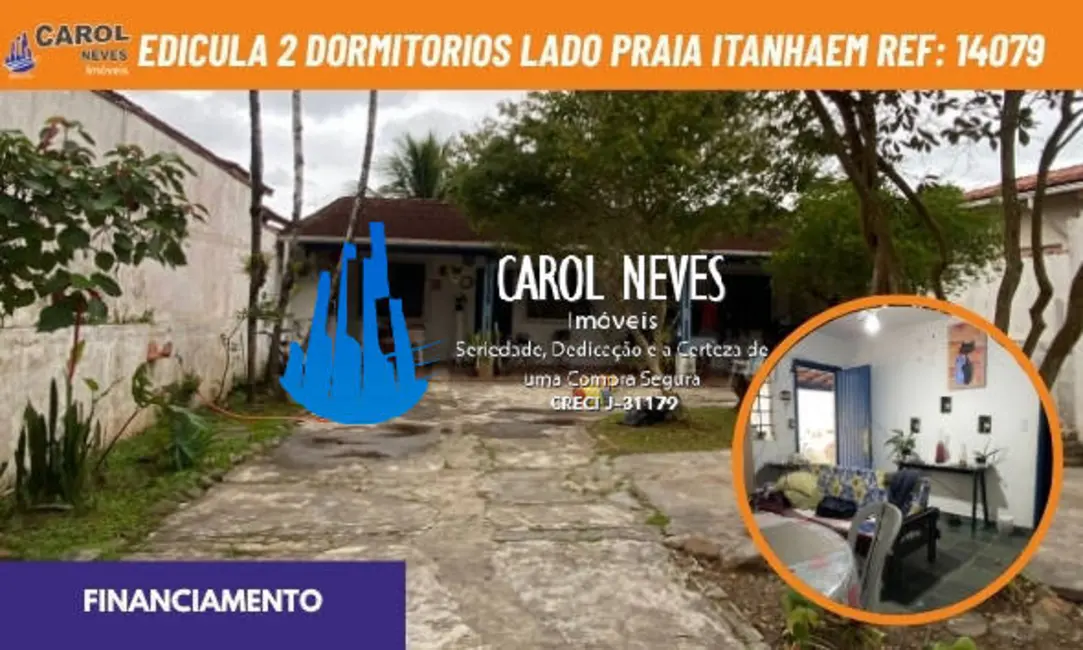 Foto 1 de Casa com 2 quartos à venda, 67m2 em Itanhaem - SP